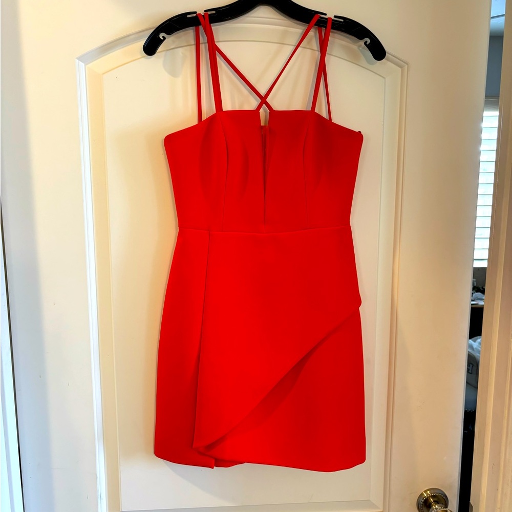 Like new BGBGMaxAria RED mini dress